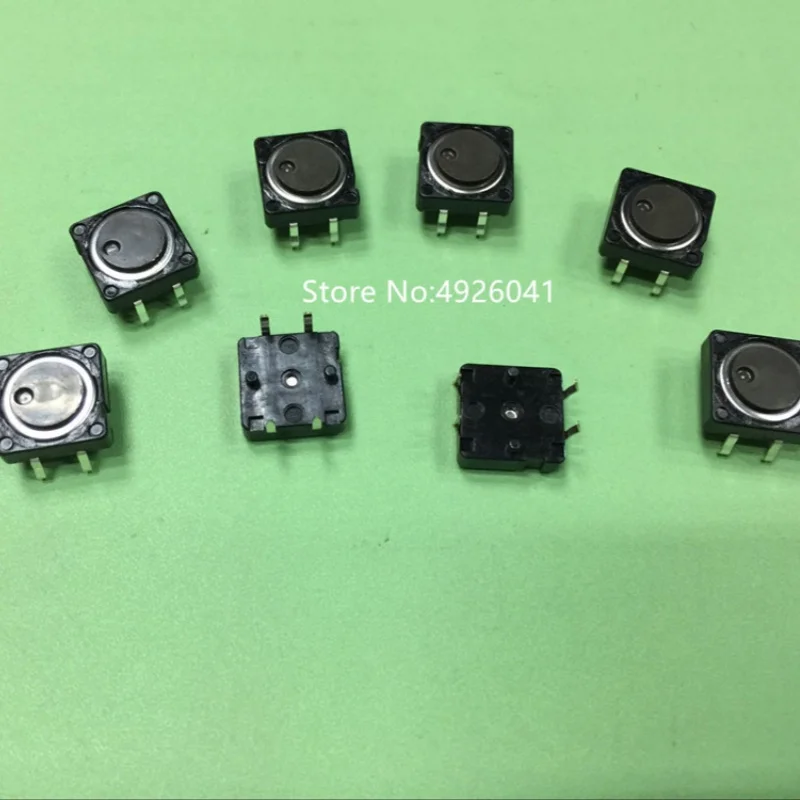 10PCS Tact switch SKHCBHA010 Inline 4 pin 12*12*4.3 Push button switch 2.55N