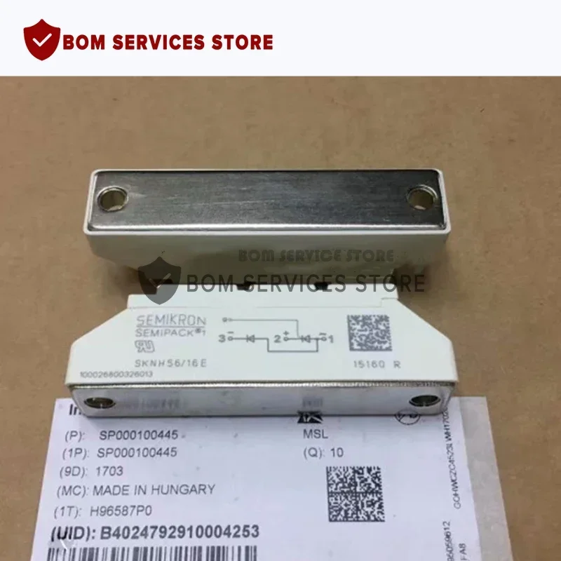 SKNH56/16E SKNH56/14E SKNH56/12E SKNH56/18E SKNH91/12E SKNH91/14E SKNH91/16E SKNH91/18E SKNH91/08E MODULE IGBT nouveau et ORIGINAL