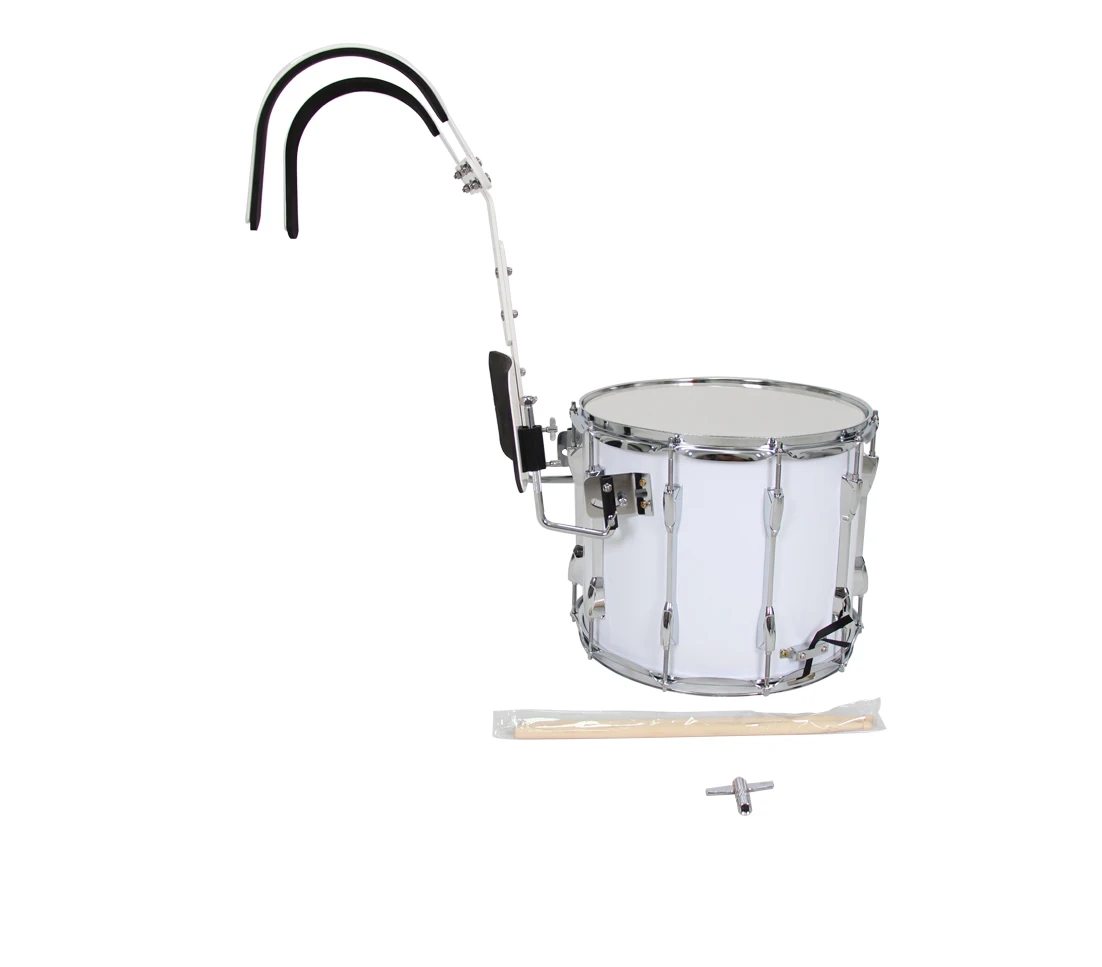 

Marching Drum High Quality White Percussion Instrument Hot Selling Model Wholesale Music Instrument