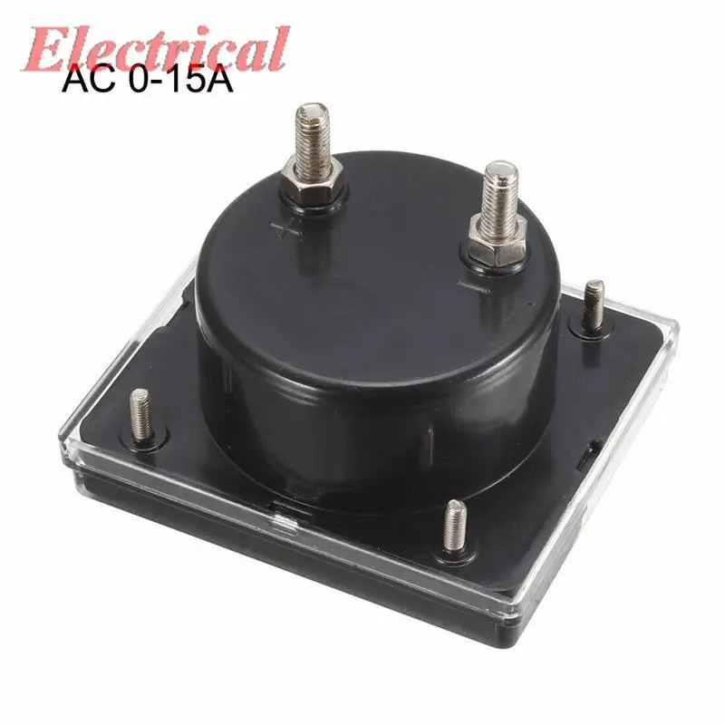 1PC Analog Panel Ammeter Gauge Ampere Current Meter 3A 5A 10A 15A 20A 30A 50A DH-670 Class 2.0 70 x 45 x 60mm