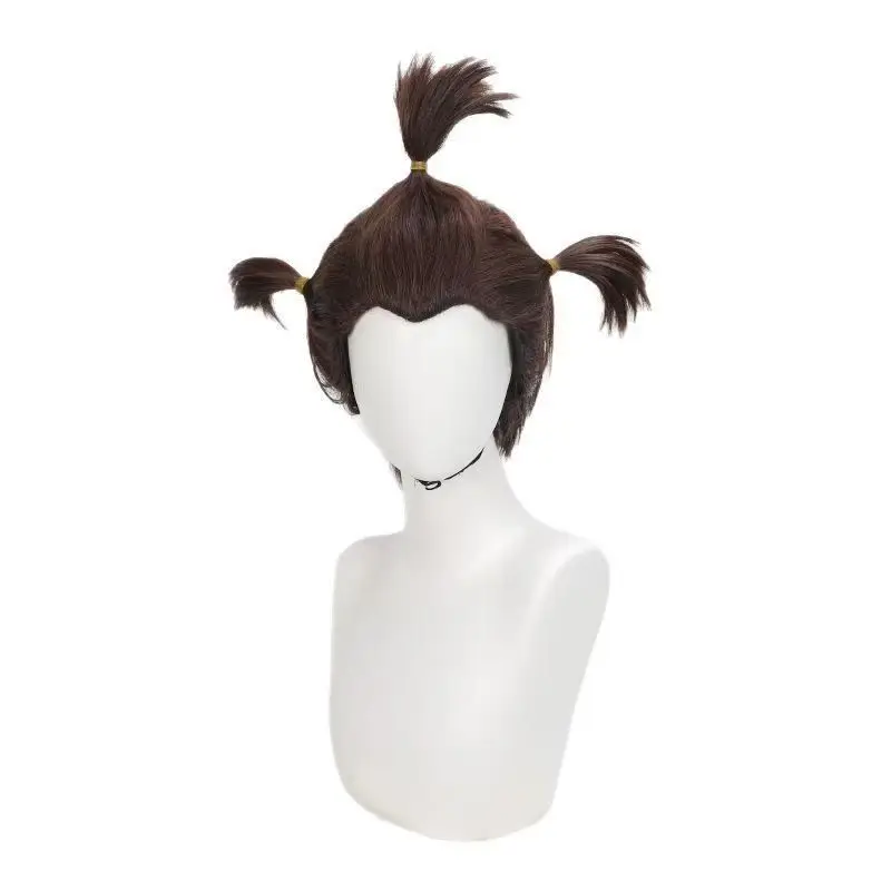 Shen Xiaobao Cosplay perruque Nezha: l'enfant magique coiffure haut beauté cheveux pointus facile à coiffer naturel pour les débutants