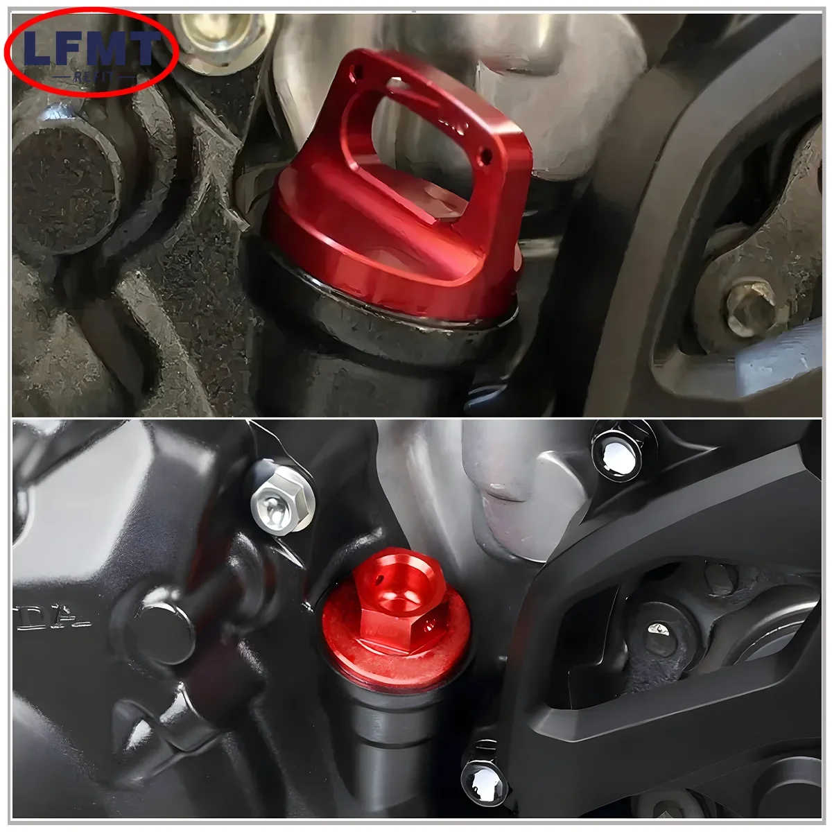 دراجة نارية CNC الألومنيوم النفط مقياس المقابس لهوندا CRF 250 R 250X 450R CRF250R CRF250X CRF450R موتوكروس أجزاء 2004-2017