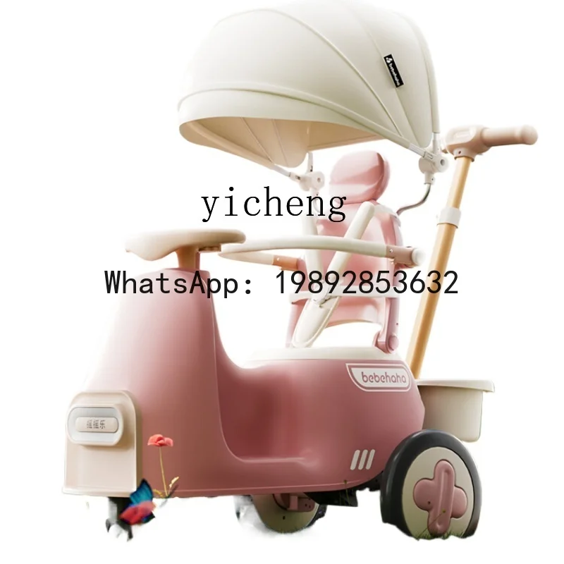 AD the Hokey Pokey Stroller Luge Kiddie Ride Baby المشي اثنين في واحد للأطفال #2