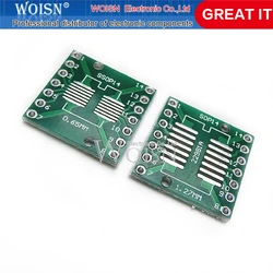 5pcs/lot TSSOP14 SSOP14 SOP14 to DIP14 Transfer Board DIP Pin Board Pitch Adapter In Stock