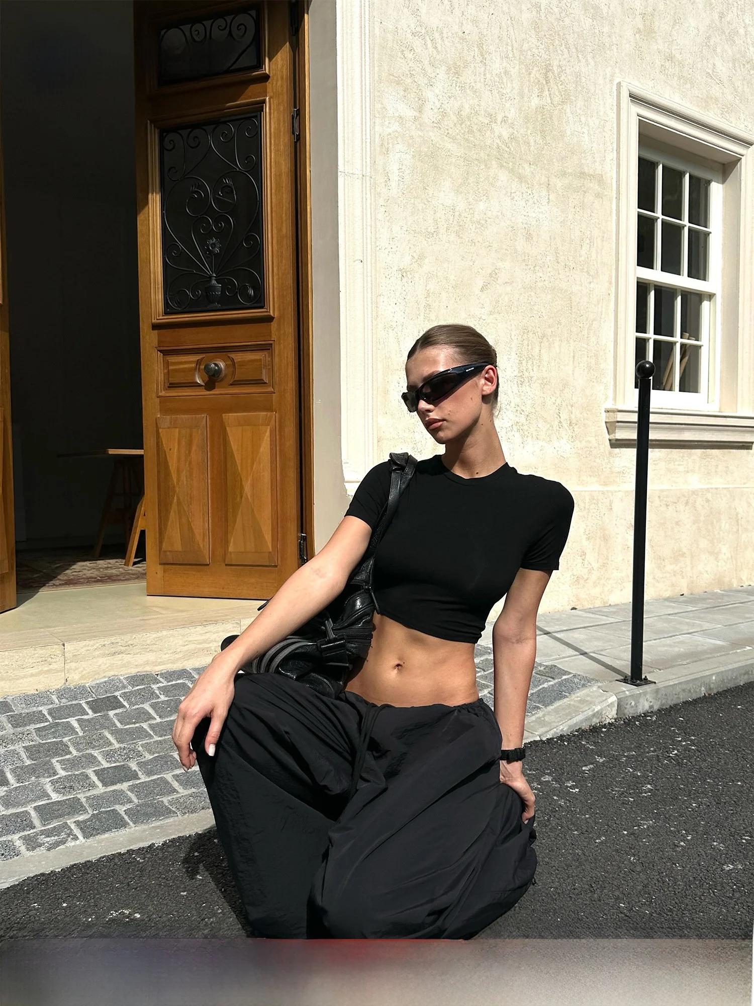 

Casual Cool Women's ort Sve T-irt Set with Wide Leg Pants Two Piece Summer Faion Outfit oulder Width Appropriate