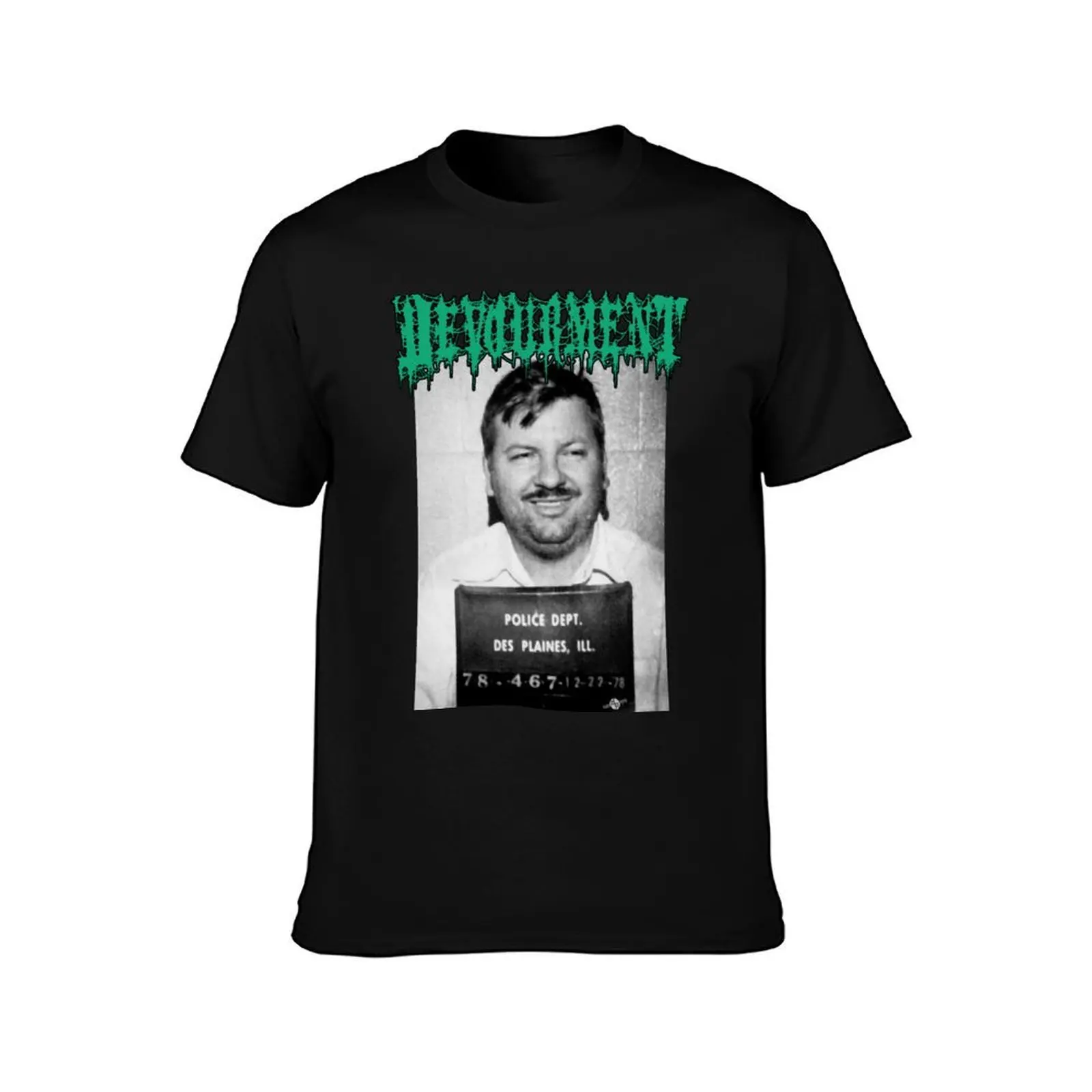 DEVOURMENT T-Shirt, Summer Casual Cotton Tee, Oversized Streetwear Tops, Vintage Graphic Print, Loose Fit Short Sleeve
