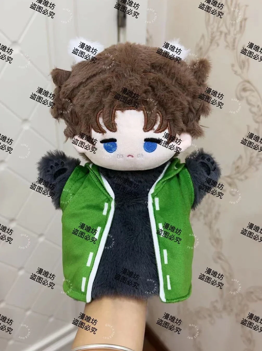 Anime Identity Ⅴ Mike Morton Joseph Desaulniers Cosplay Cute cotton Doll hand puppet Gift Game