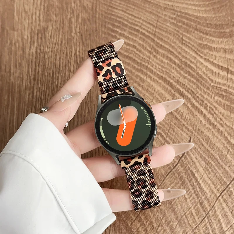 Milanese Loop Strap für Samsung Galaxy Watch 7/6/5/4 40 mm 44 mm Band magnetisches Metallarmband Galaxy Watch 4/6 klassische Uhrenarmbänder