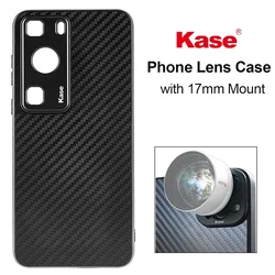Kase Phone Lens Case Holder with 17mm Thread Mount for HUAWEI Pura 70 Pro P60 P50 P40 Mate 50 and M17 External Phone Lens