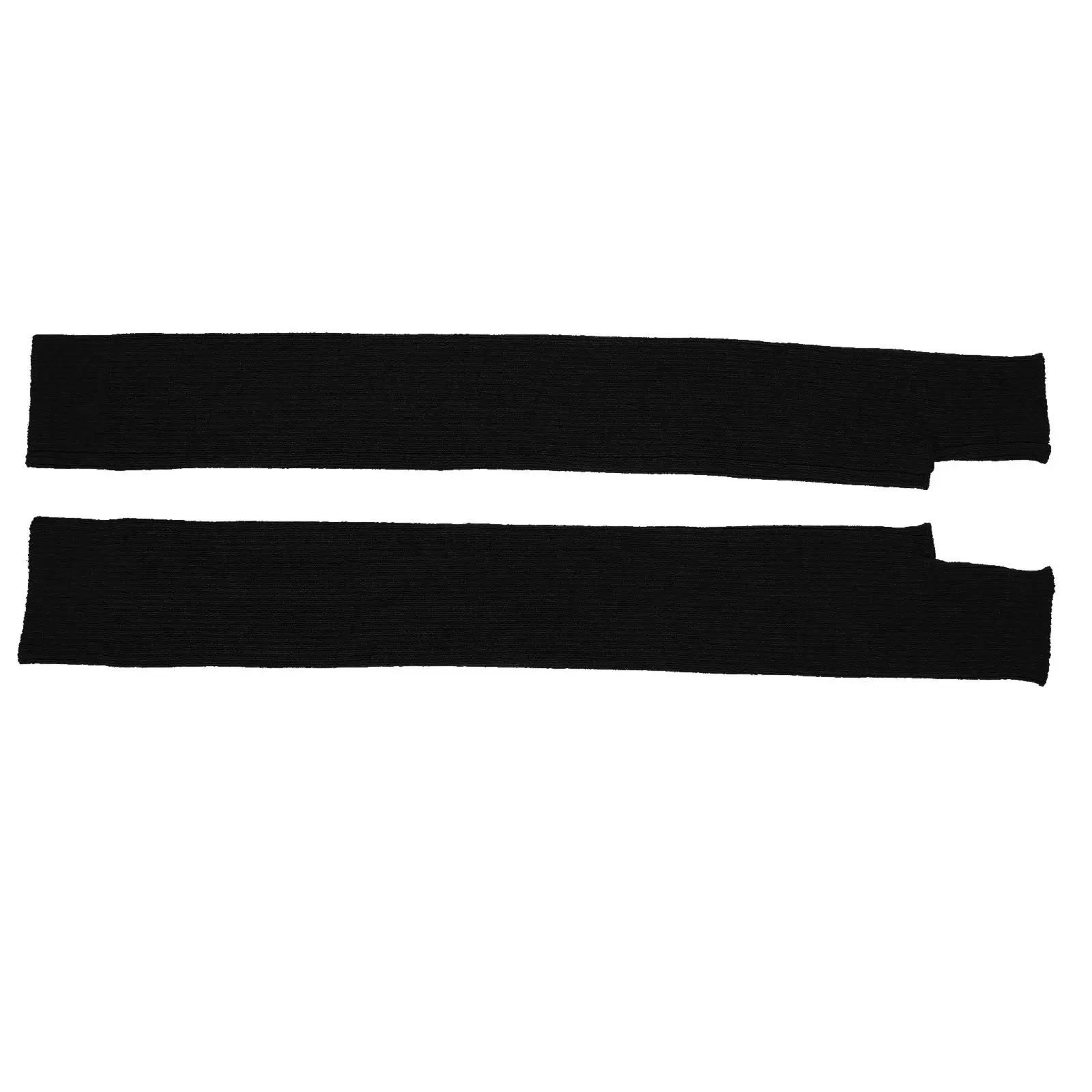 1Pair Warm Arm Sleeves Breathable Elastic Protective Arm Covers for Outdoor Sports Hiking Cycling Basketball Football