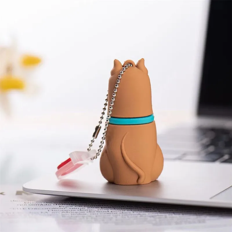 충성 귀여운 강아지 USB 만화 펜 드라이브, USB 2.0 플래시 드라이브, 4g, 8g, 16g, 32G 메모리 스틱, U 디스크, 64G, 128G, 펜 드라이브, 무료