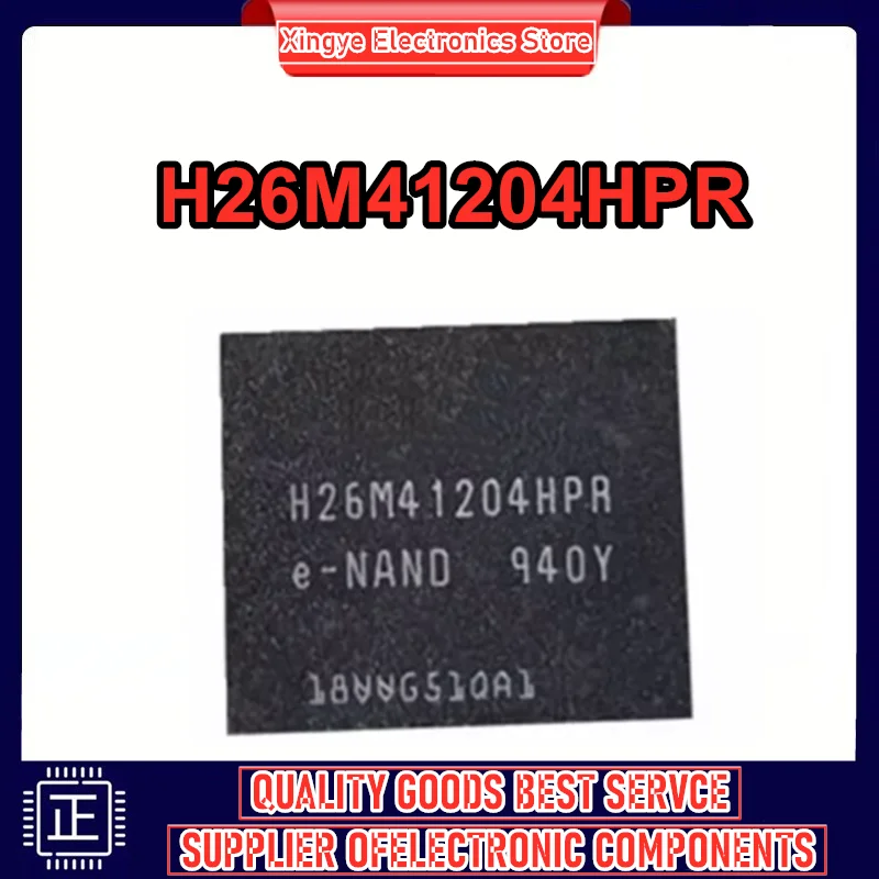 (5 piezas) 100% nuevo H26M41204HPR eMMC ver 5,1 BGA-153 H26M41204 Chipset