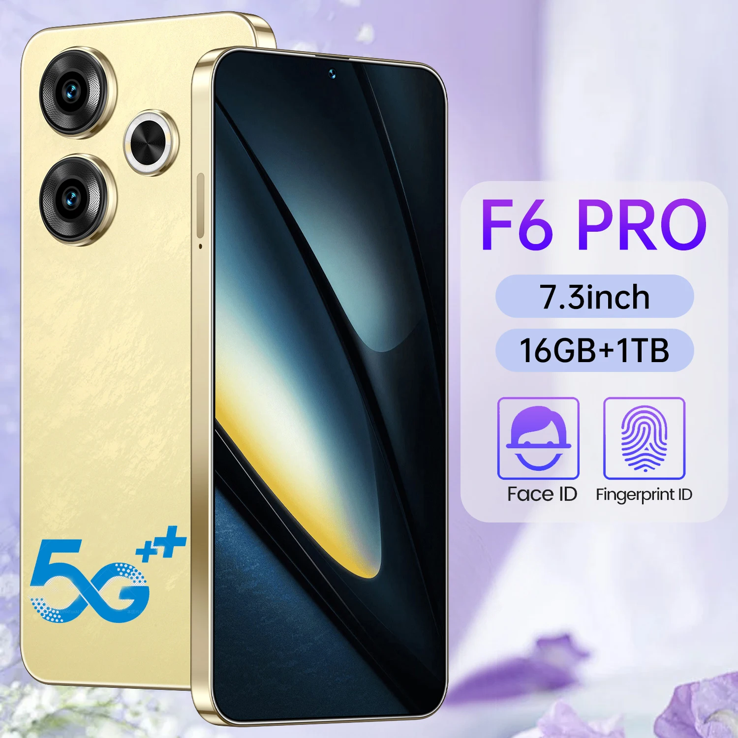 

New F6 Pro 2025 HOT original intelligent 5G dual card dual standby Android 14 system global version 8000mAh battery