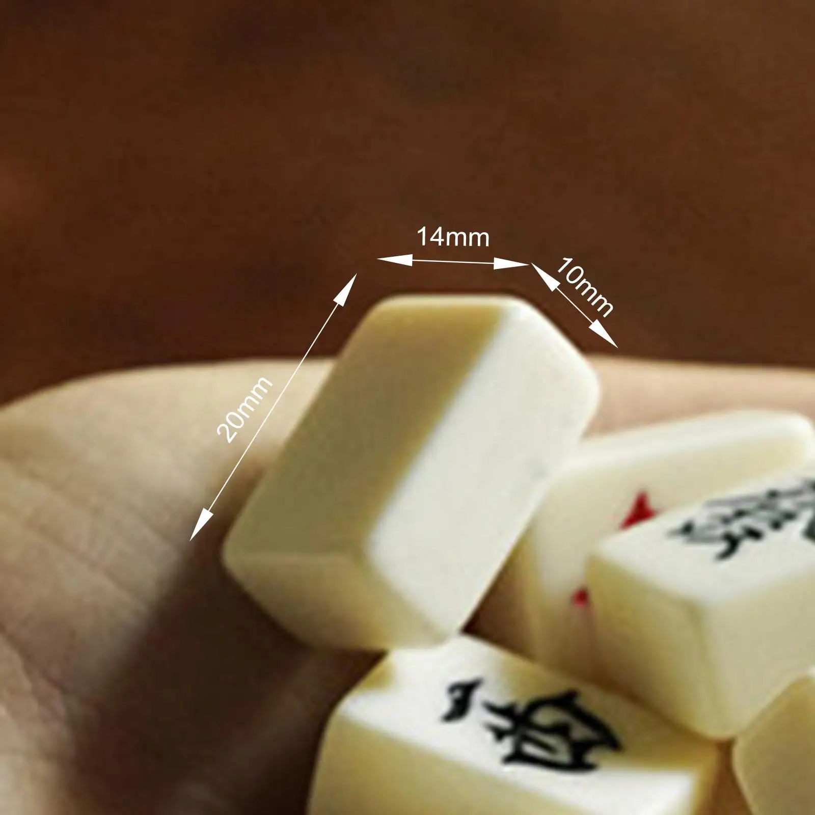 Mini Mahjong chino, juegos de ocio familiar, juego de mesa portátil para viajes