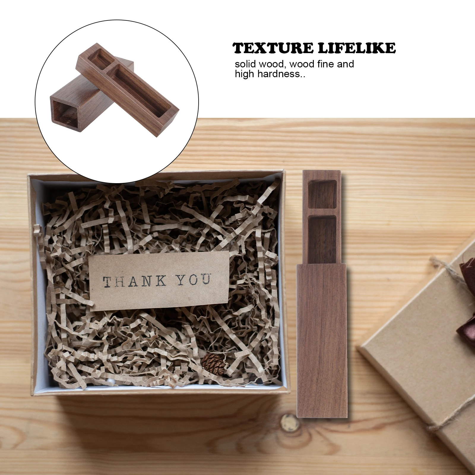 

1 шт., коробка из цельного дерева, натуральный резной футляр для хранения ювелирных изделий для ожерелья, кулон, органайзер, ретро-шкатулка для штампов, подарок