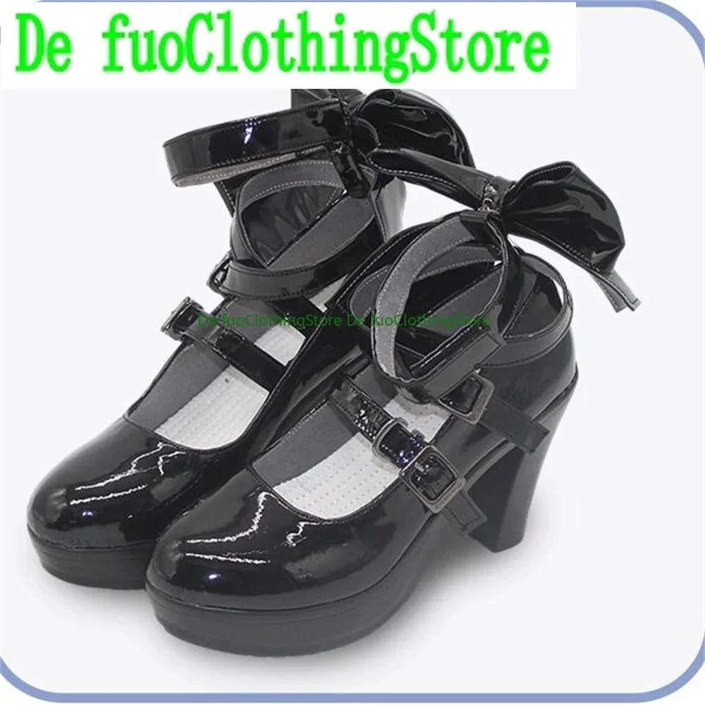 J Kufuutei Raden lr أحذية كوسبلاي أحذية لعبة أنيمي الهالوين عيد الميلاد Defu متجر أحذية الملابس #4