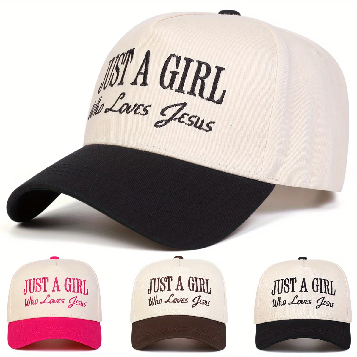

Женская бейсболка с изображением Иисуса. Регулируемая бейсболка Snapback «Только, кто любит Иисуса». | Легкий и дышащий, 5-сторонний дизайн