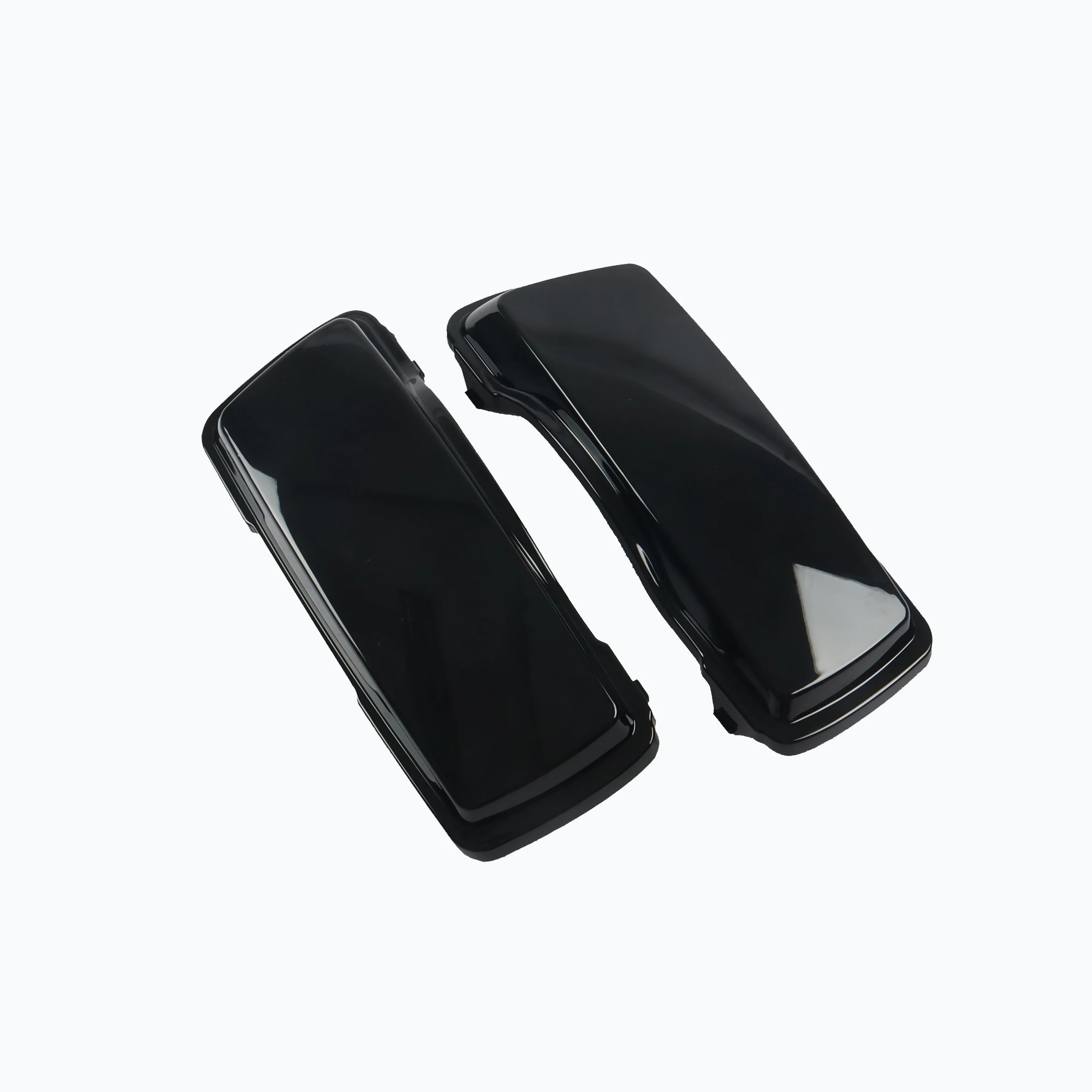 โรงงานจีนทาสีดําเงาสําหรับฝาปิดถุงข้างรถจักรยานยนต์ Harley Davidson ปี 1993-2013