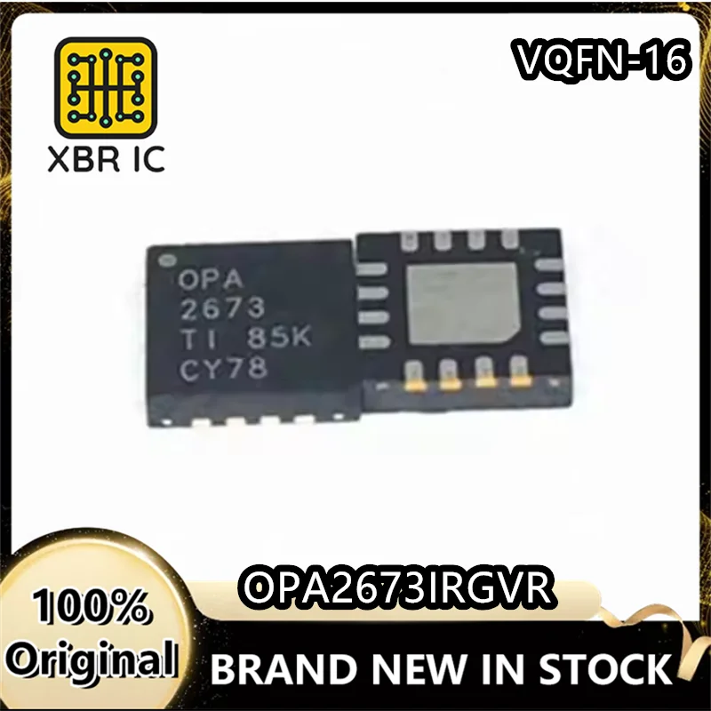 

(20/50 pieces) OPA2673IRGVR OPA2673 SMD QFN16 High-speed operational amplifier chip IC New original spot fast delivery