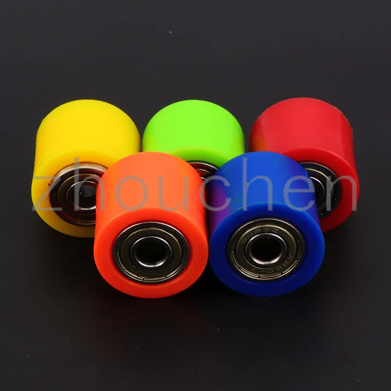 Drive Chain 8/10mm Pulley Roller Slider Tensioner Wheel Guide For CRF YZF EXC RMZ KLX Enduro Dirt Street Bike Motorcycle