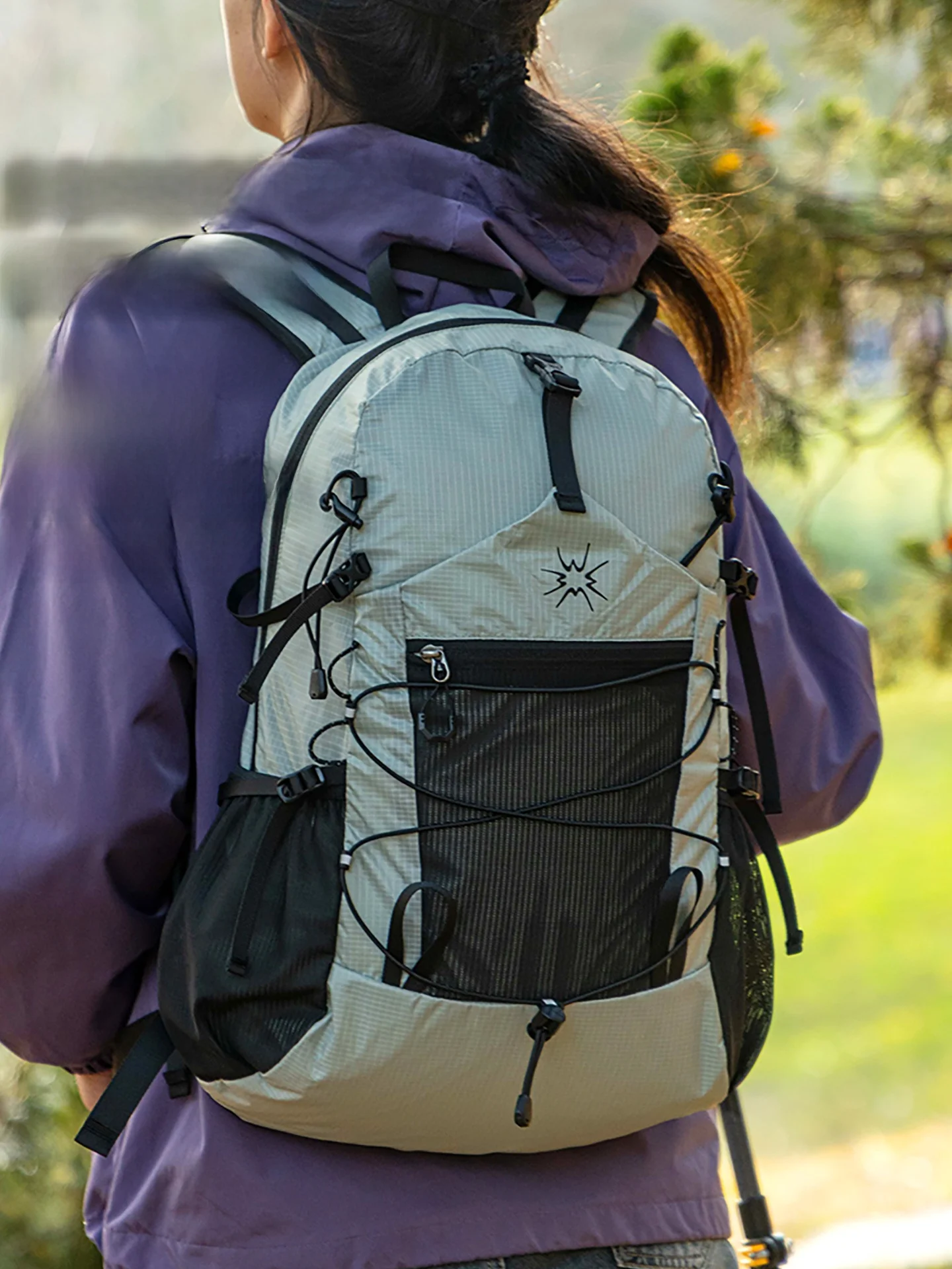 samstrong-cedar-mountain-double-shoulder-bag-foldable-traveling-hiking-large-capacity-28l-breathable-outdoor-backpack