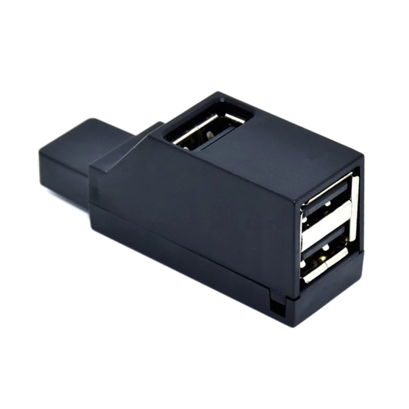 Straightforward USB Hub 3 Ports Available USB 2.0 Adapter Support Data Transfer Dropship