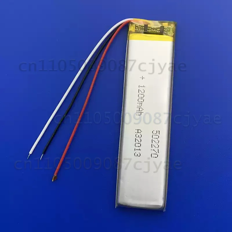 PL552270 3.8V 1200mAh 3 Wire Polymer Battery For Translation Reading Pen