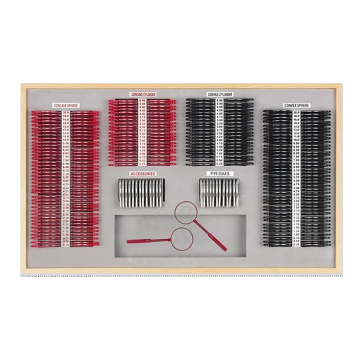 

MS-266L Китайский набор оптических пробных линз высшего качества для оптометрии