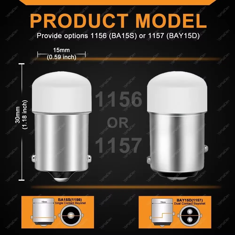 2-10 Pcs P21/5W BAY…