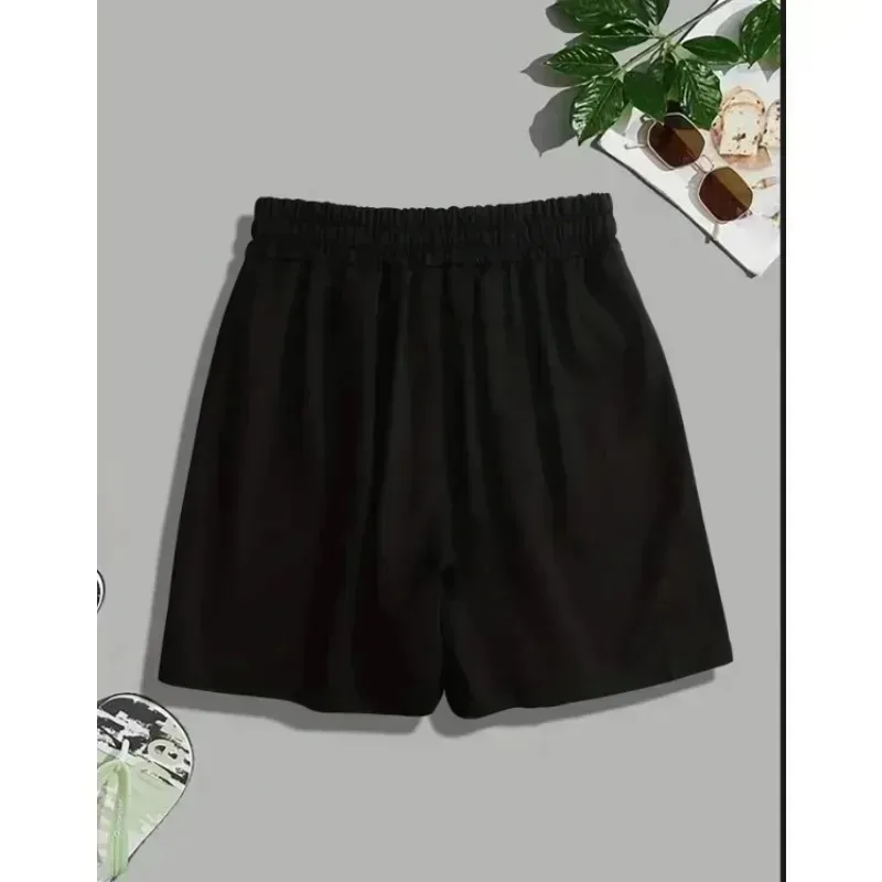 Men's Drawstring Waistband Loose Sports Shorts Summer New Item Unisex Sports Ca… - Image 3