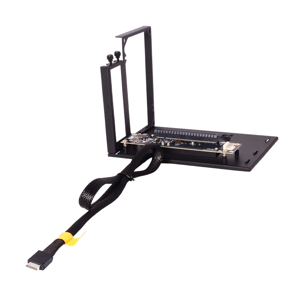 Oculink 64Gbps PCI-E 4.0 x4 External Graphics Dock EG01 G38 GPU Dock Laptop Docking Station eGPU Case 8Pin ATX 800W Power Supply