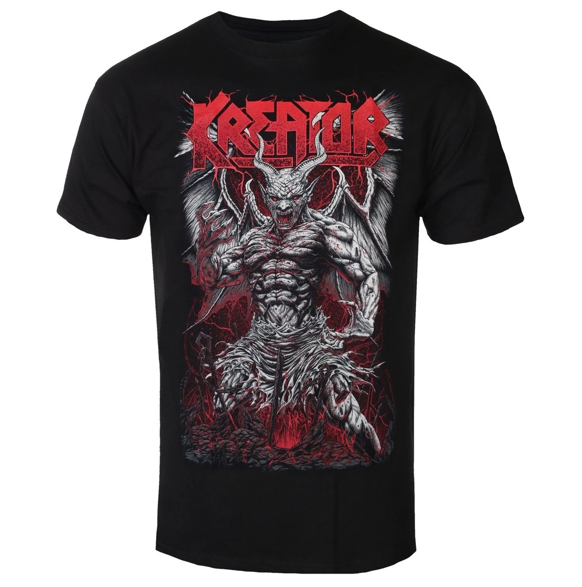 

Kreator Bringer of Torture Периферийный узор с принтом Летние элитные брендовые хлопковые мужские и женские футболки с короткими рукавами