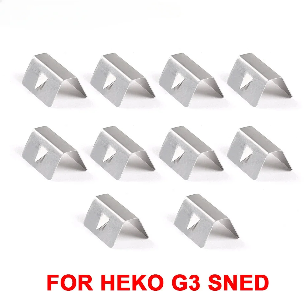 

12 Pieces of Metal Buckle Glass Clips for Car Windshields and Rain Shields, Suitable for Haike HEKO G3 SNED