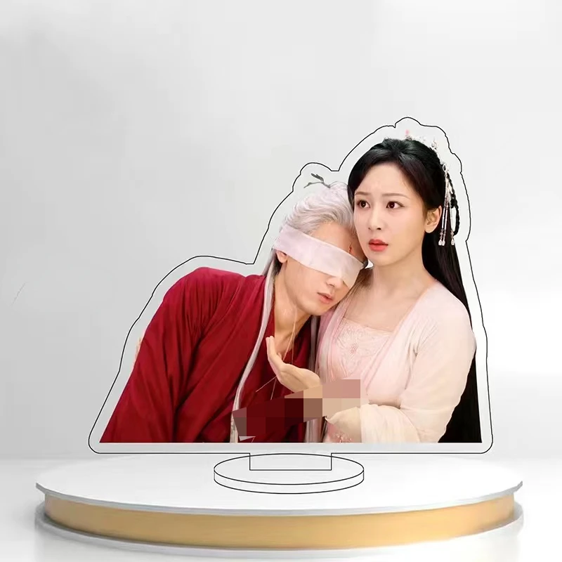 Cheng Yi Yang Zi Poster 15cm Acrylic Stand Up TV Drama Immortal Samsara Photos Stop Sign Human Shape Desktop Decor Ornaments