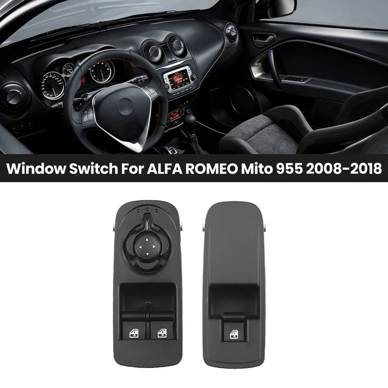 156080933 156085172 Car Window Switch Car Accessories For ALFA ROMEO Mito 955 2008-2018