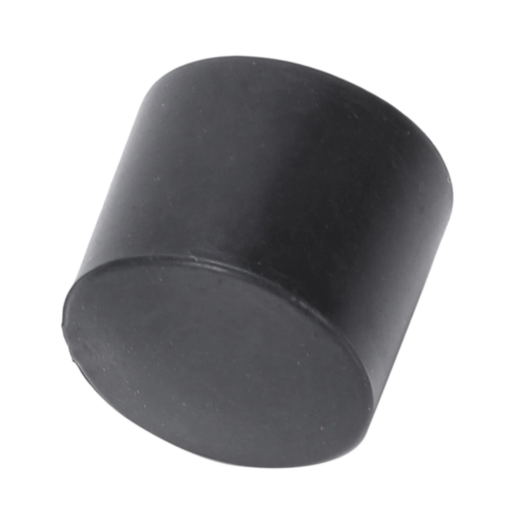 Classic-100 Pcs Black Rubber PVC Flexible Round End Cap Round 12Mm Foot Cover