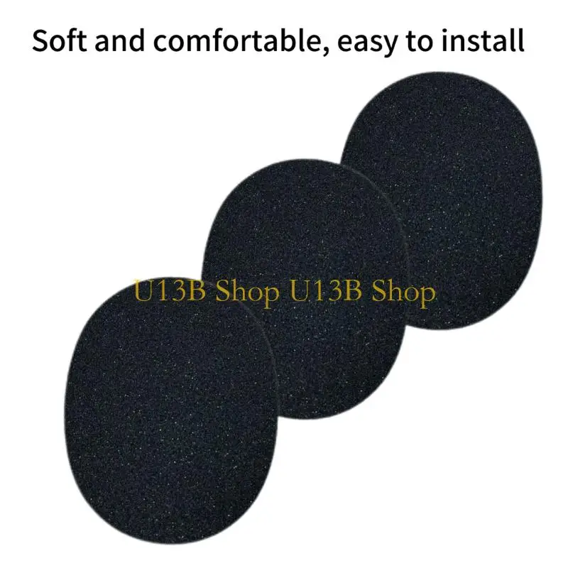 Coussins d'oreille U13B pour les écouteurs X3A X2A Edirmobas
