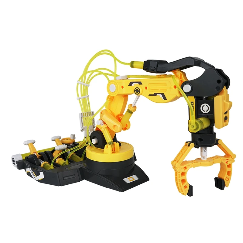 

HOT-Children's Toys DIY Assembled Hydraulic Mechanical Arm STEAM Science Experiment Engineering Boy Toy Set