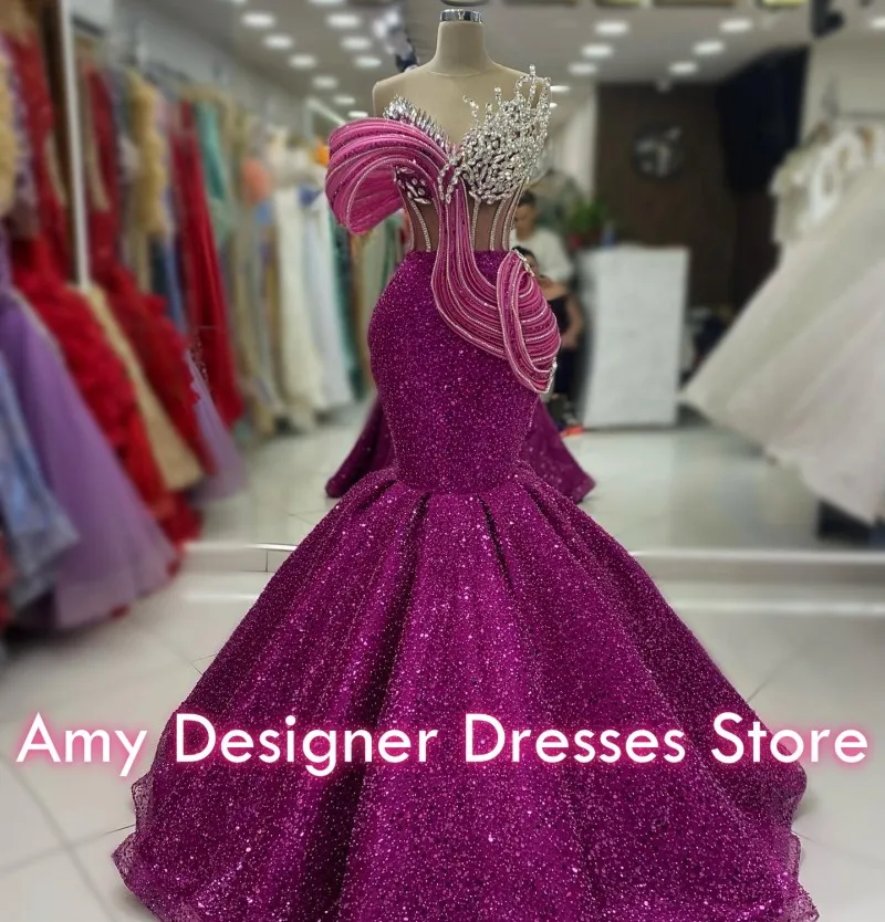 

Блестящие выпускные платья 2026: длинные, фасон «русалка», с оборками, пайетками и бисером, для свадеб, вечеринок и торжественных мероприятий, на заказ