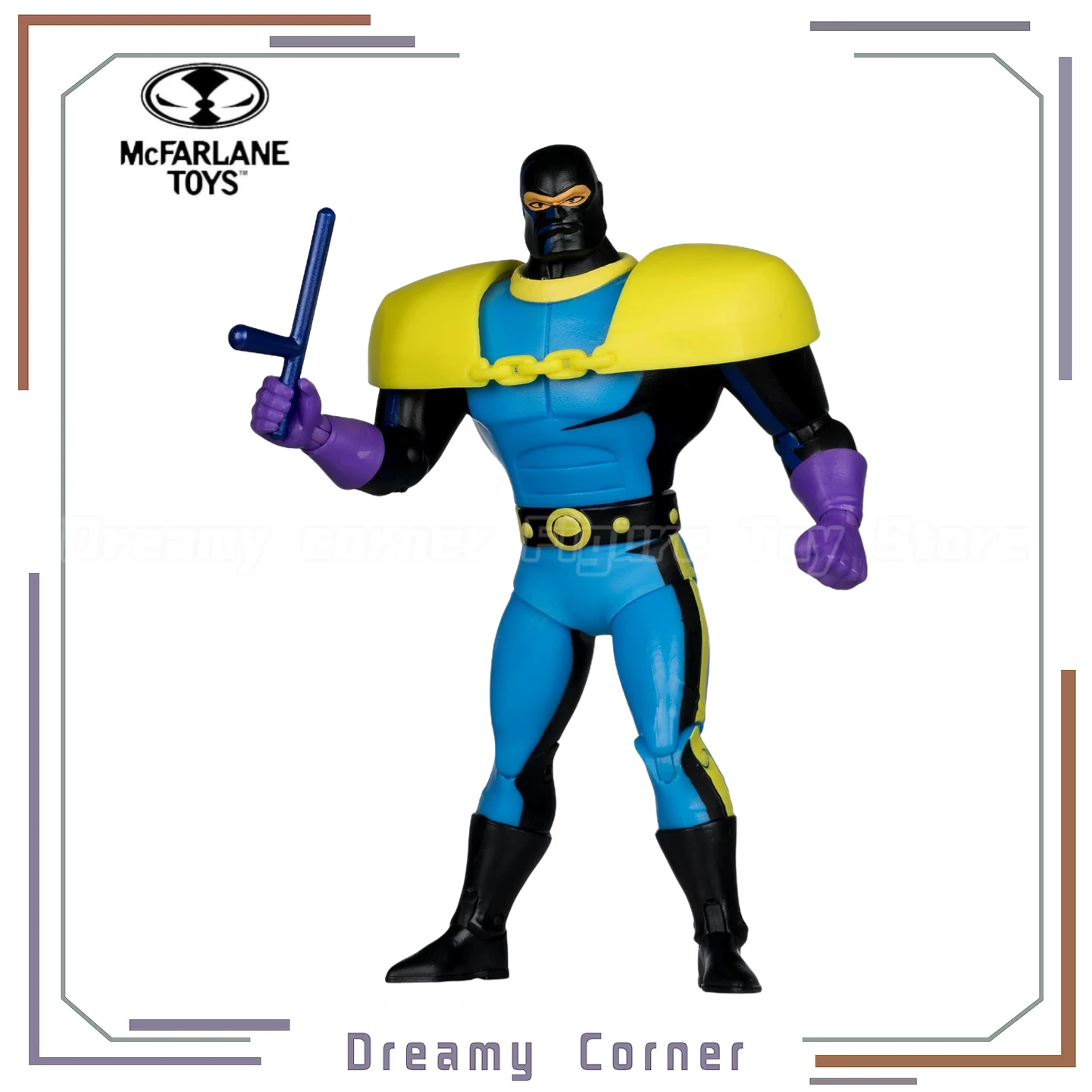 

【В наличии】Оригинальные игрушки McFarlane BATMAN: THE ANIMATED SERIES LOCK-UP BLACK LIGHT EDITION 1/10, коллекция моделей экшн-фигурок