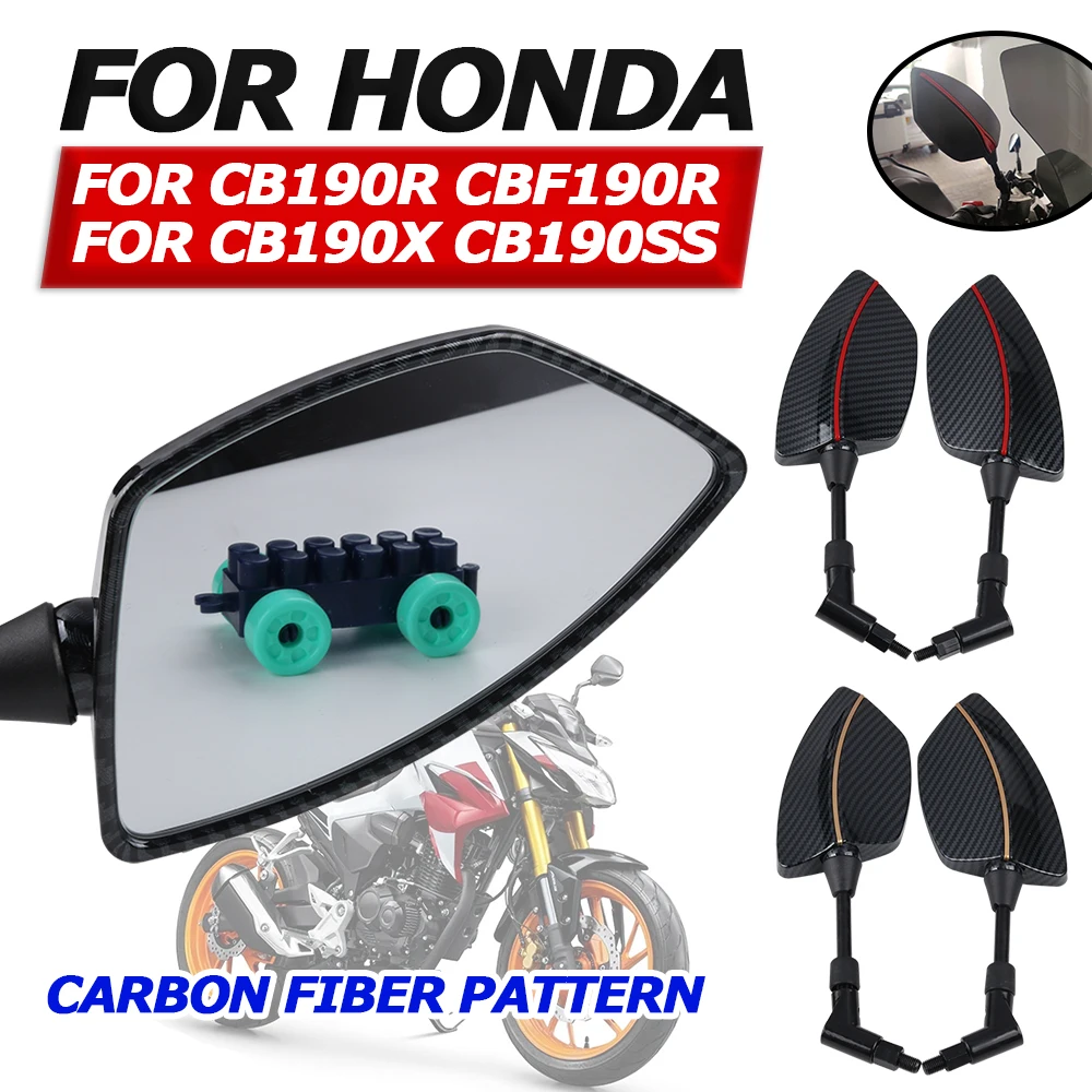 

For Honda CB190R CBF190R CB190X CB190 R CB 190 R X SS CBF 190R Motorcycle Side Rearview Mirrors Rearview Handlebar Mirror Parts