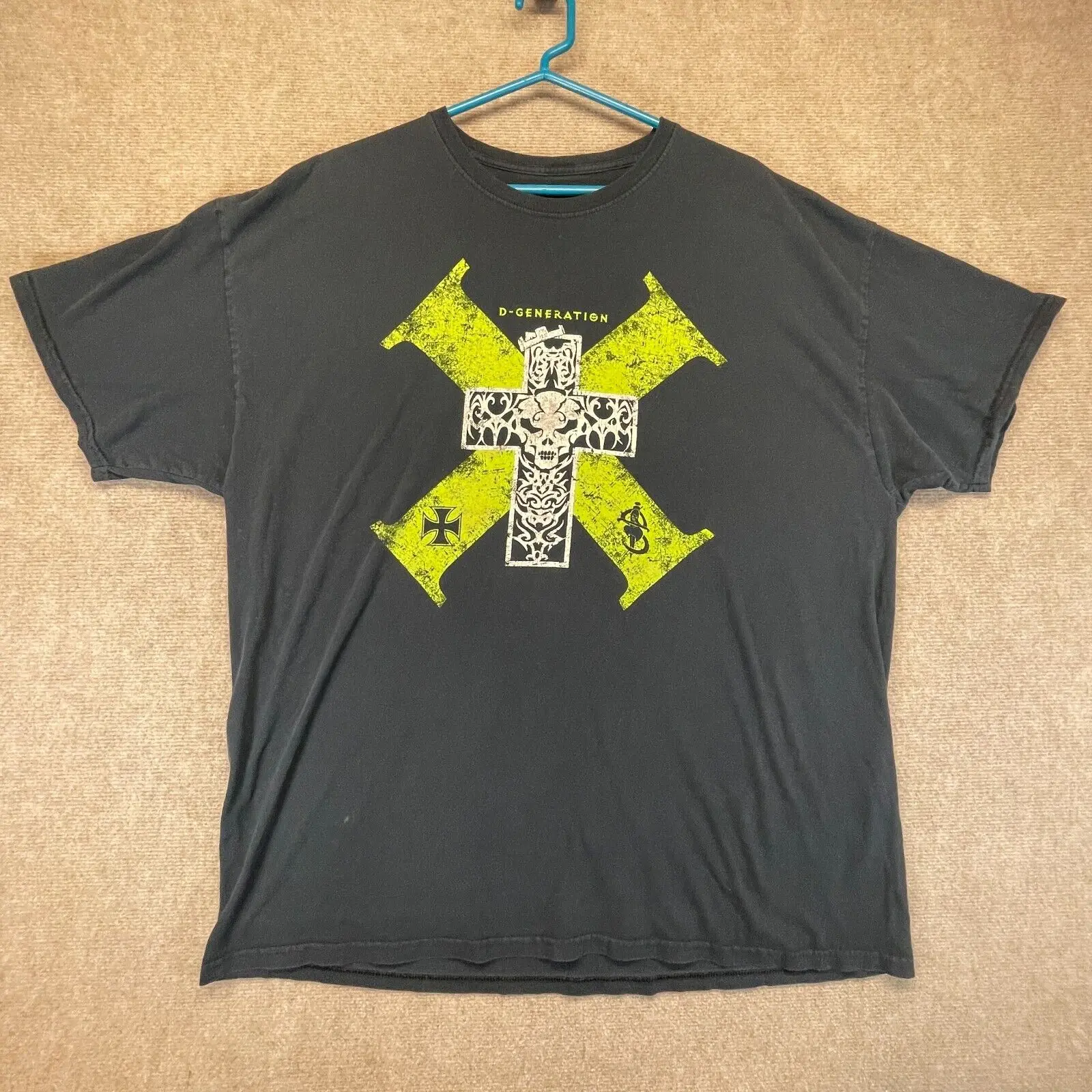 

Degeneration X Heartbreak Kid King of Kings T Shirt Men's XL Black Reprint