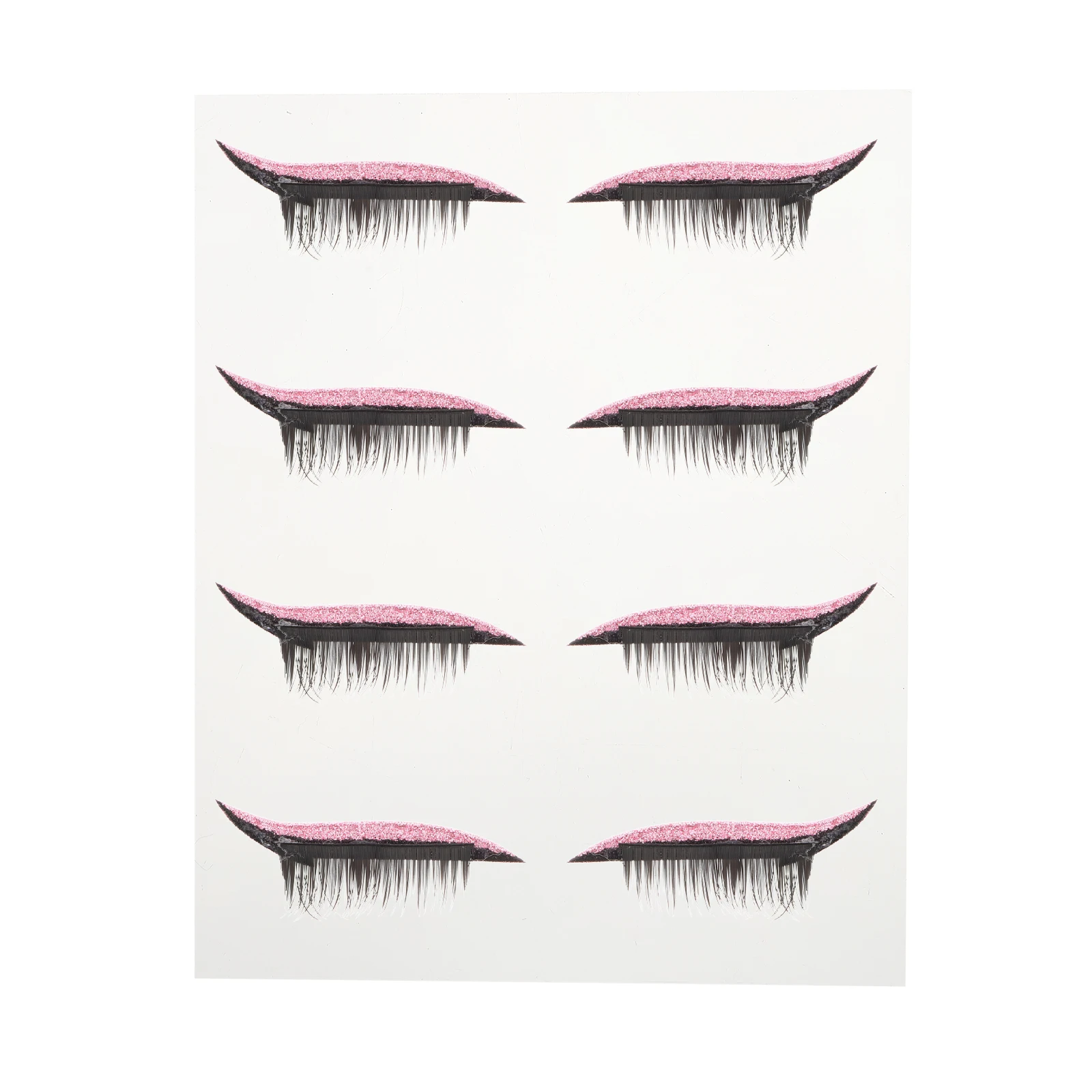 

4Pairs Eyeliner Decal Waterproof Adhesive Eye Line Sticker Tape for Masquerade Cosplay Daily Use Eyeliner Decal