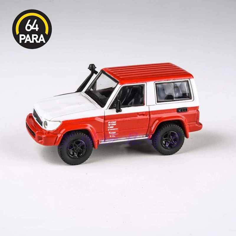 PARA 1:64 Land Cruiser LC71 Legierung Automodell Sammlung Ornament Geschenk