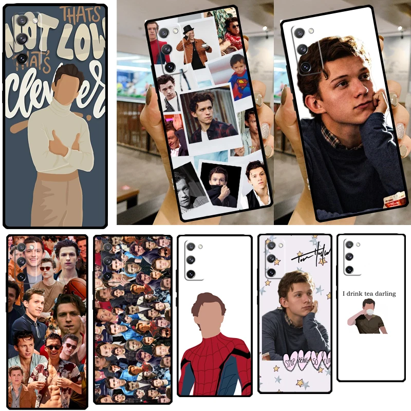 Tom Holland Case For Samsung Galaxy S21 S22 Ultra S8 S9 S10 Plus Note 10 Note 20 Ultra S20 FE Cover