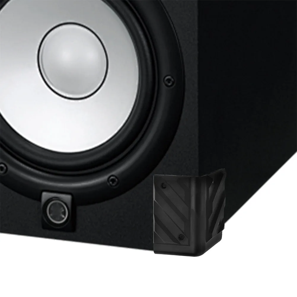 

20 Pcs Speaker Corner Guards Audio Equipment Protective Covers Durable Plastic Sound Package Angle Furniture Decorative