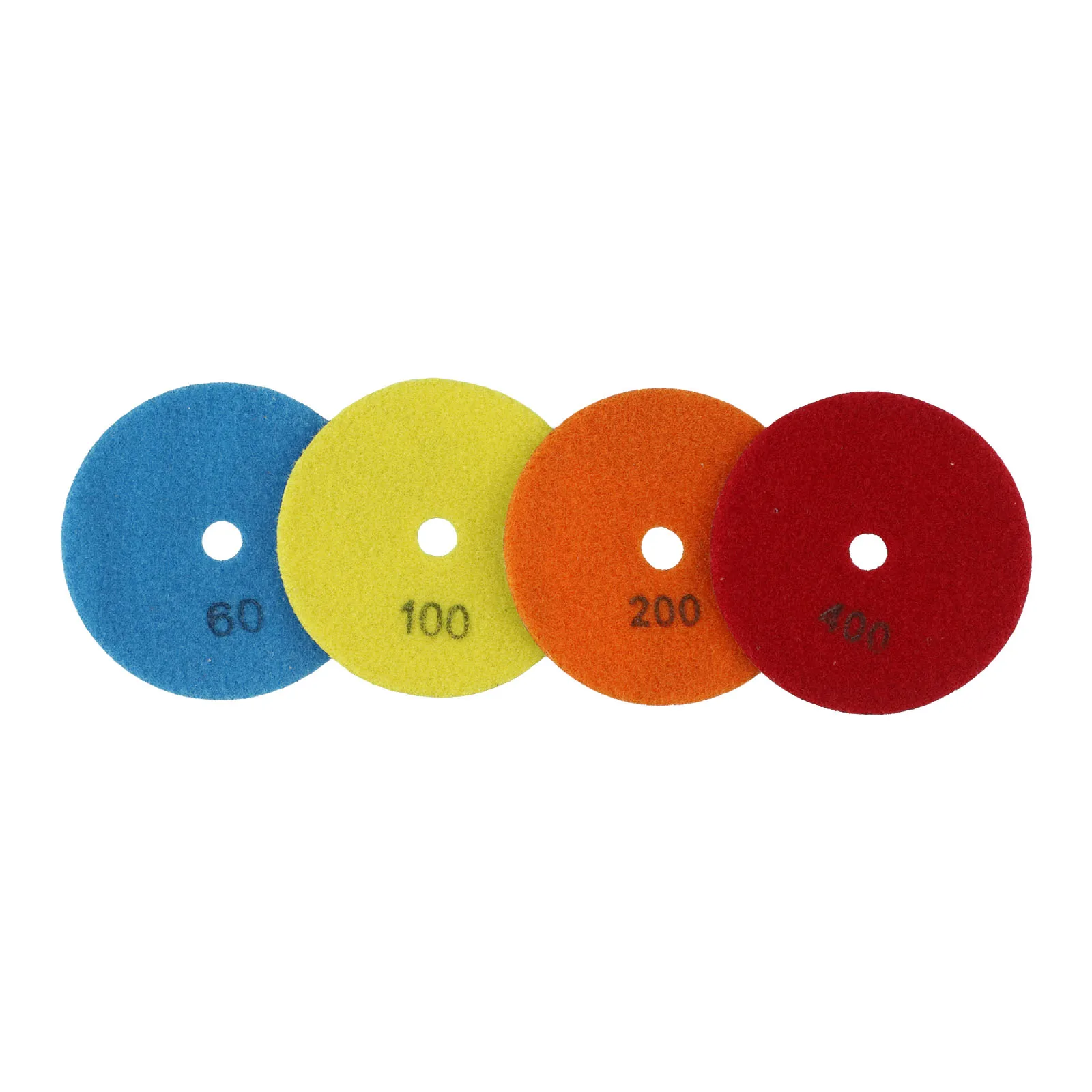 4inch Polishing Pad For Glass Flexible Back Sheet 100mm 4inch Electroplated Sanding Disc Concrete Polishing Tool