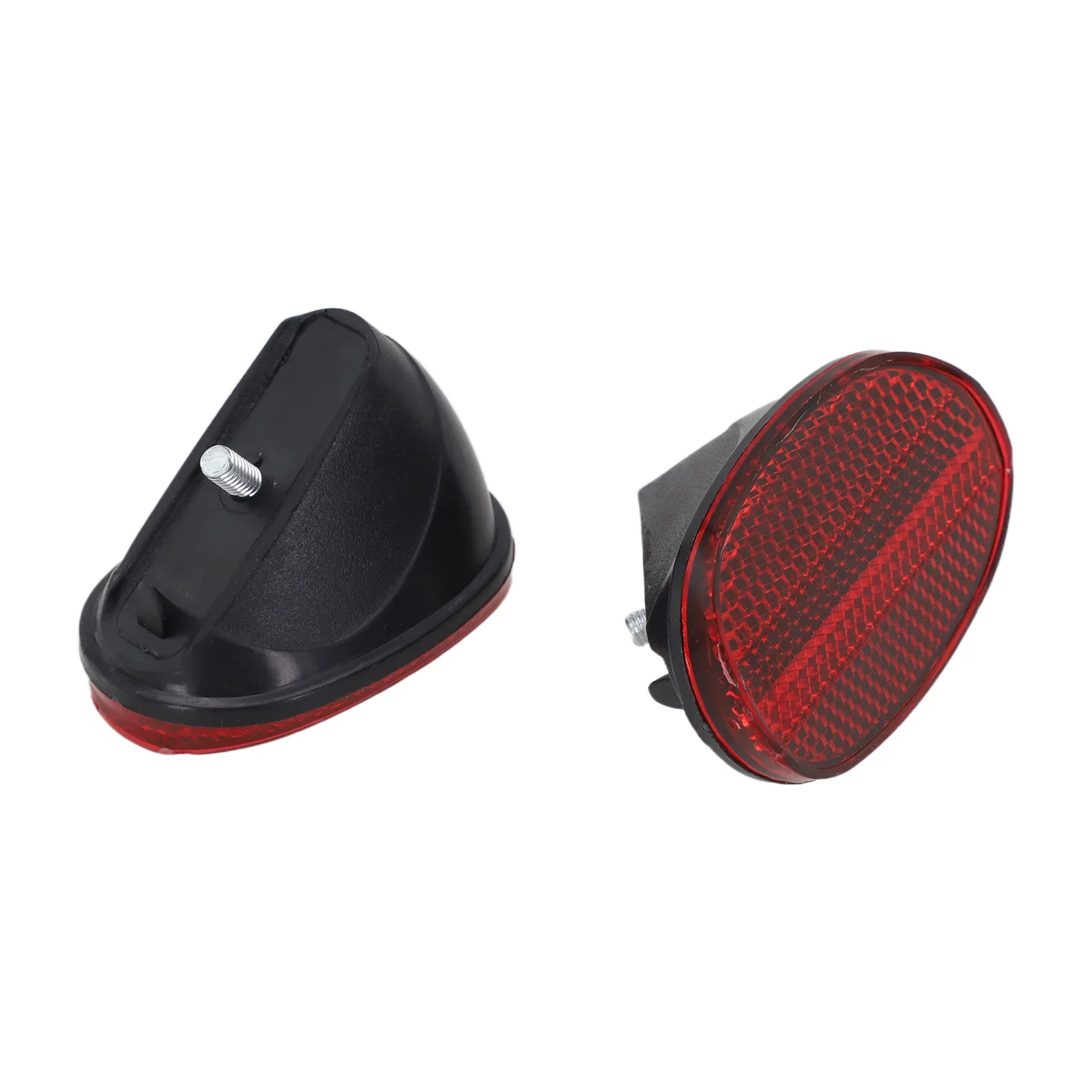 2Pc Bicycles Oval Rear Mudguard/ Reflector Bike Oval Rear/ Fenders Reflector Bicycles/ Safety Reflector Parts - Image 2