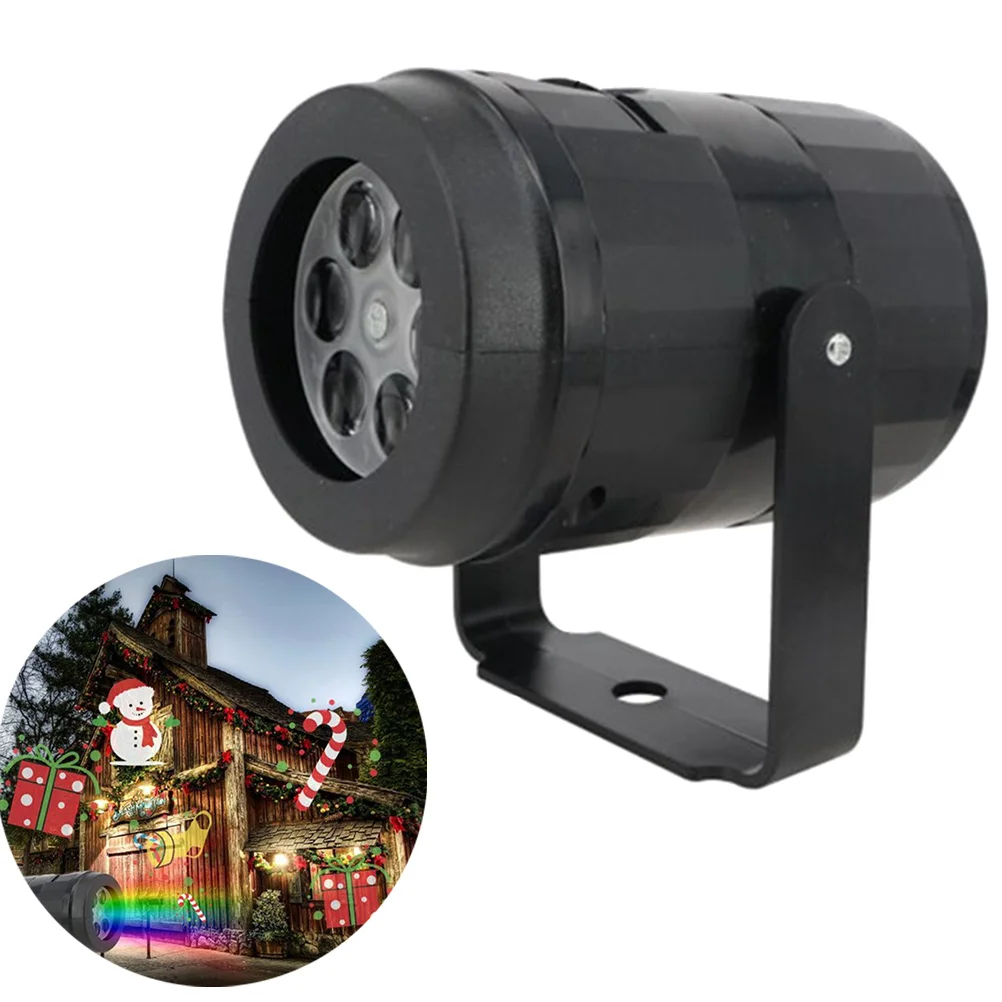 

1Pcs Rotating Projection Light LED Holiday Decorative Lamp for Wall Floor Party Christmas Halloween Home Ktv Disco Bar Event