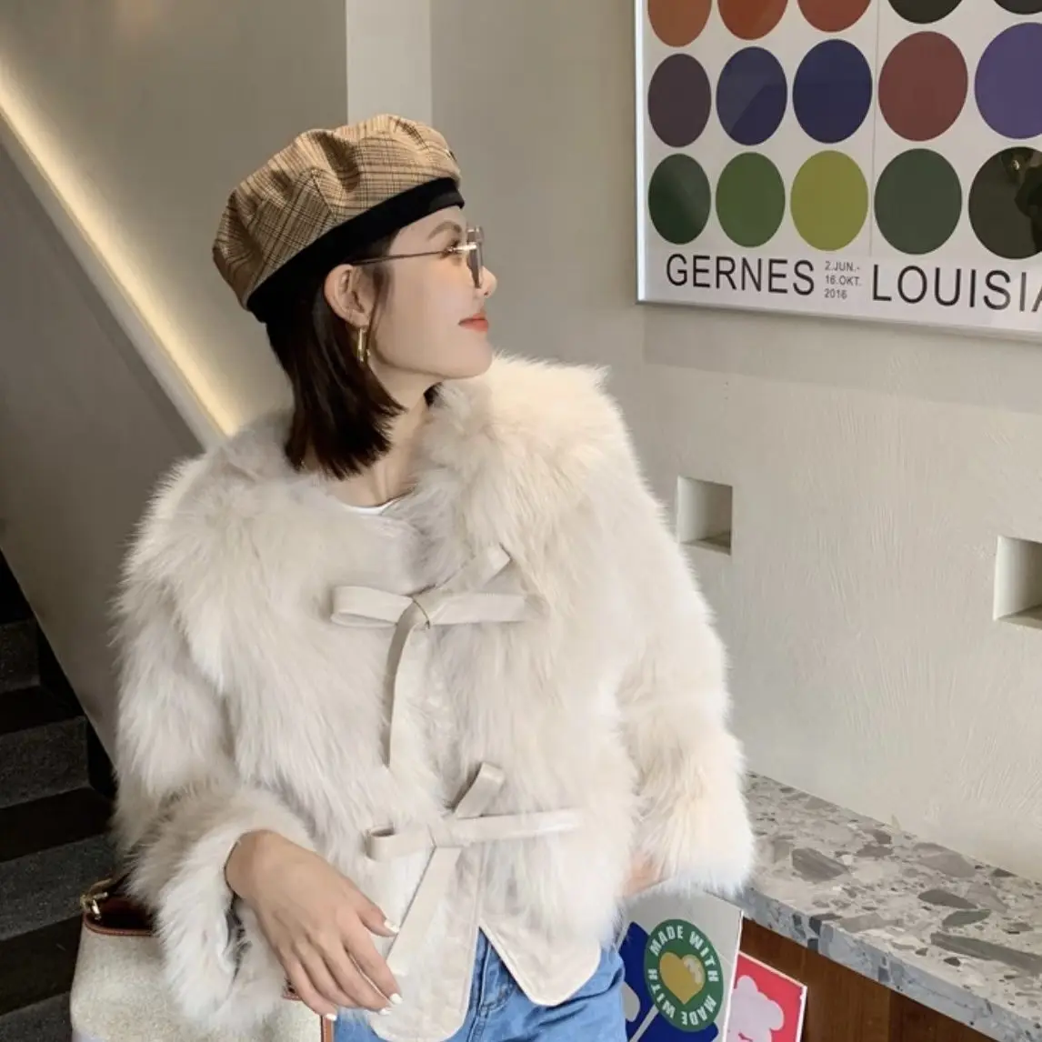 Nepbont groene jassen dames gym afslanken cocktail unisex schattig raglan streetwear meerdere voering peluche buitenkleding zoom